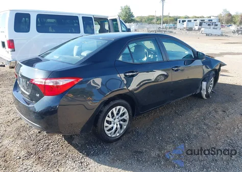 2018 Toyota Corolla Le from USA, damaged, VIN 2T1BURHE0JC115741
